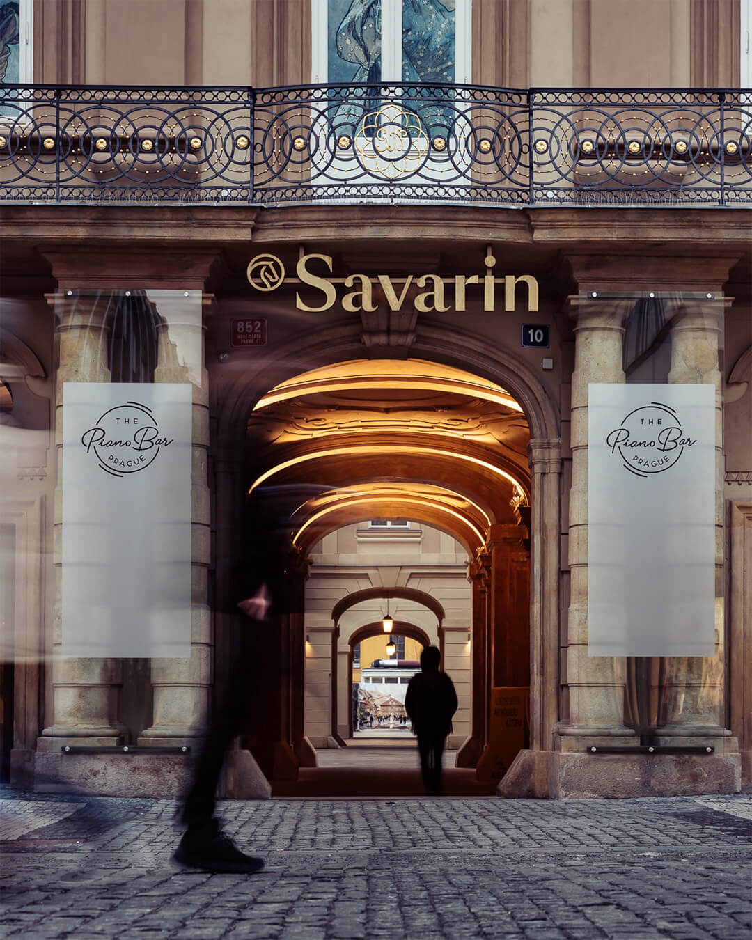 Savarin Palace in Prague, home of The Piano Bar Prague
